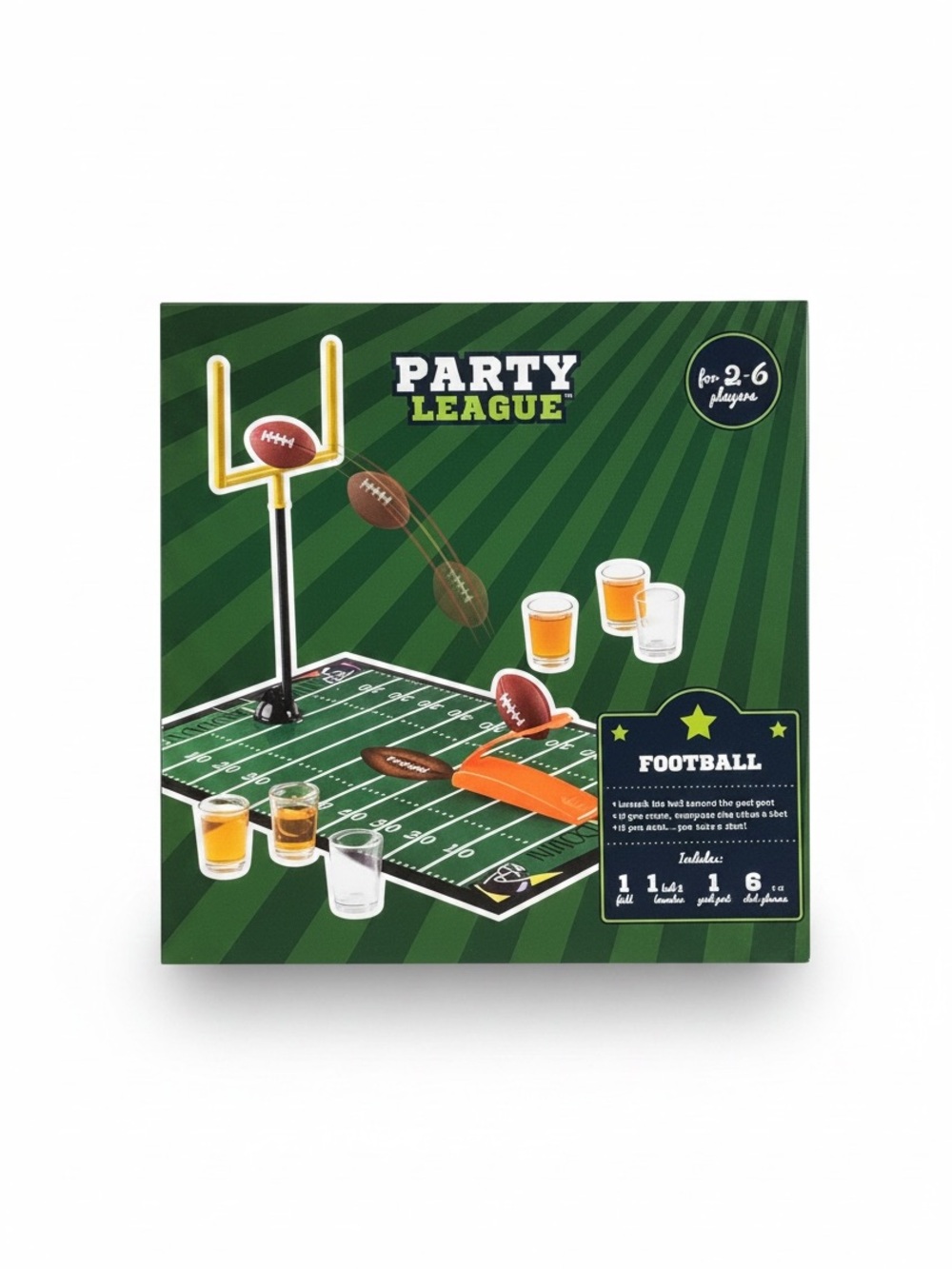 🏈 Football Party League Adult Drinking Tabletop Game ~ NEW